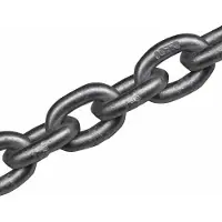 Lofrans Hot Dip Galvanized Chain Iso 4565/din 766/g40 Calibrated 8 Mm 50 M Gris