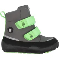 Affenzahn Bottes d'Hiver - Tex - Confortable - Gris/Vert Fluo - - 33 - Bottes d'Hiver