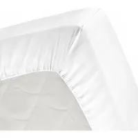 Cinderella Drap Housse Cinderella White (Flanel)-100 x 200/210 cm