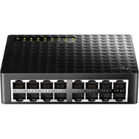 Cudy Commutateur réseau FS1016D Fast Ethernet (10/100) Noir