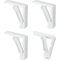 Metaltex Set De 4 Pinces Pour Nappes Luxe