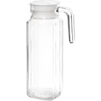 Olympia Pichet en verre avec couvercle, 1 litre (6 pièces)