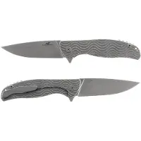 Black Eagle Wave Full Titanium Flipper