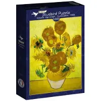 Blue Bird Puzzle de tournesols 1000 pièces