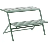 Hespéride Ensemble Table Et Banc De Balcon Drilia Olive - 2 Places -