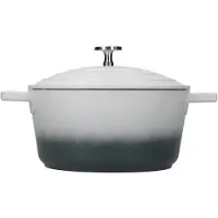 Masterclass Casserole, 20 cm, 2,5 L, fonte d'aluminium, Ombre Grey -