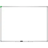 Franken Tableau blanc U-Act!Line - laqué - l. 400 x H 300 mm - avec auget