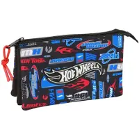 Safta Sac à tout faire Hot Wheels multicolore 22 x 12 x 3 cm