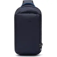 Pacsafe sac en bandoulière V Tech Sling Ozean bleu marine