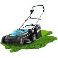 Cecotec , tondeuse électrique filaire Terrenator 360 Flex Z, 1500W, largeur de coupe 36 cm, système de réglage de la hauteur Z-Tech