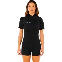 Rip Curl Shorty à Manches Courtes Avec Fermeture éclair Au Dos Pour Femme Trad 2/2 Mm Spring Fl