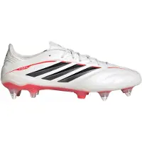 Adidas Chaussures de foot Copa Pure IV Elite "Zero Metalic / Core Black / Lucid Red" pour Unisex
