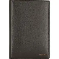 PICARD porte-monnaie étui pour carte d'identité Franz 1 Wallet Cafe marron foncé