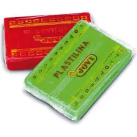 Jovi Boîte de 15 granulés de pâte à modeler 350 g - rouge 7205