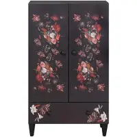 vidaXL Armoires de rangement Multicolore 60 x 33,5 x 100 cm Bois massif Mango