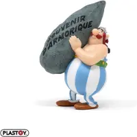 Plastoy Figurine en PVC d'Astérix et Obélix, souvenir d'Armorique, 9 cm
