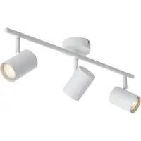QAZQA Spot de plafond moderne blanc 3 lumières orientable - Jeana