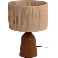 Present Time Leitmotiv - Sheer Trapeze lampe de table - Naturel