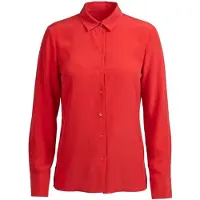 Posh Gear Chemisier 'Seidenbluse Collettoseta' rouge foncé