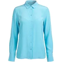 Posh Gear Chemisier 'Seidenbluse Collettoseta' aqua
