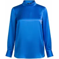 Posh Gear Chemisier 'Seidenbluse Satinoseta' bleu