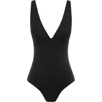 SEA LEVEL Maillot de bain 'Essentials Longline' noir