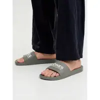 Jack & Jones Mule 'JFWOLLIE' olive / blanc