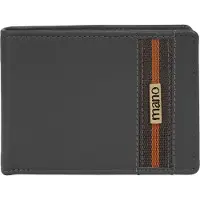 Mano Porte-monnaies 'Don Leonardo' gris / orange
