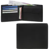 Esquire porte-monnaie Slim Wallet Black noir