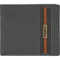 Mano porte-monnaie Don Leonardo RFID Wallet Grey gris