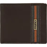 Mano porte-monnaie Don Leonardo RFID Wallet Darkbrown marron foncé