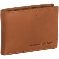The Chesterfield Brand Cuir porte-monnaie Enzo Billfold Cognac brun