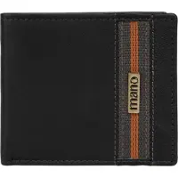 Mano porte-monnaie Don Leonardo RFID Wallet Black noir