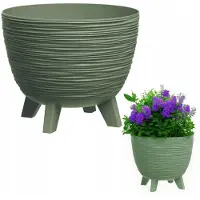 Prosperplast Flowerpot Furu, plastic, Ø 29 cm, green (29 x 24 cm)