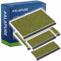 Alapure Filtre à charbon actif CleanAir Plus compatible avec les modèles Siemens 11042136 / 17005388 / LZ10AFA00 (lot)