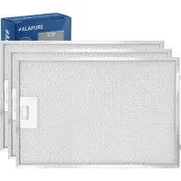 Alapure Filtre métallique compatible avec le modèle Balay 742967 / 00742967 388 x 265 x 8 mm