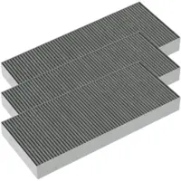 Siemens Alapure CleanAir filtre à charbon actif adapté pour 11018621 / AA210110 / LZ46810 / 11034172 / 11010506