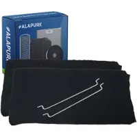 Alapure Filtre à charbon actif Longlife compatible avec le modèle Elica CFC0166361