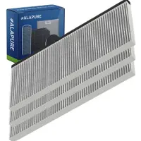Alapure Filtre à charbon actif CleanAir adapté pour Neff 20004001 / 11025806