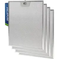 Alapure Filtre métallique adapté au Balay 12005749 350 x 280 x 8 mm