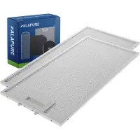 Alapure Filtre métallique compatible avec Neff 11022472 382 x 192 x 8 mm