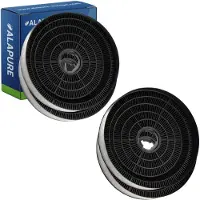 Alapure Filtres à charbon actif adaptés au modèle Sauter KFC6918 / 35602061 (2 pièces)
