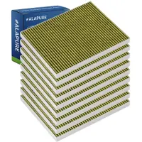Alapure CleanAir Plus filtre à charbon compatible avec Siemens 11034226 / 17004041 / LZ21JXB16 (3 pcs.)