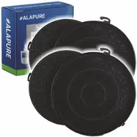 Alapure Filtres à charbon actif adaptés au Baumatic SCS13 (2 pièces)