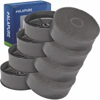 Alapure Filtre à charbon actif adapté pour Zanussi 4055480406 / EFF75F