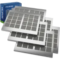 Alapure Filtre à charbon actif régénérable , compatible avec Gaggenau 17004038 / AA200122 (3 pièces)