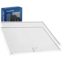 Alapure Filtre métallique compatible avec IKEA 4055366613 333 x 295 x 8 mm
