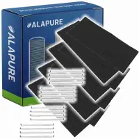 Alapure Filtres à charbon compatibles avec Valberg 74X5766 / AK505AE1 (lot de 2)