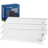 Alapure Filtre métallique compatible avec Electrolux 80875677, 395 x 155 mm