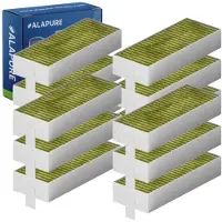 Alapure Filtre à charbon actif CleanAir adapté pour Constructa 17007505 / 17004796 / 17006669 / CZ9VRCR0